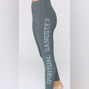 Spiritual Gangster Logo Leggings Medium